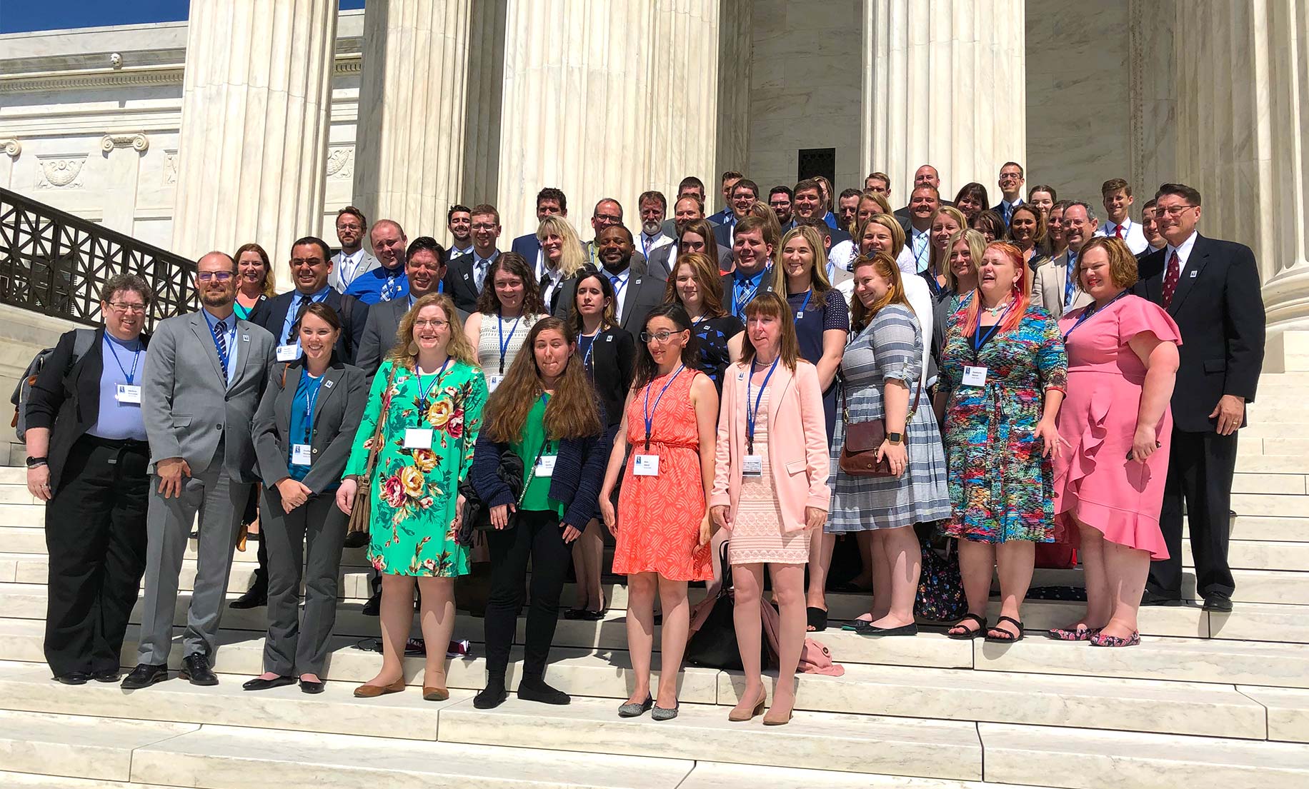 group on steps